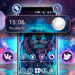 Ícone de Abstract Lion Launcher Theme